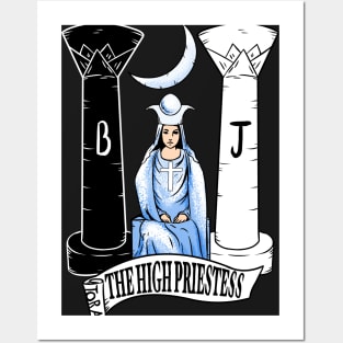 The high priestess Posters and Art